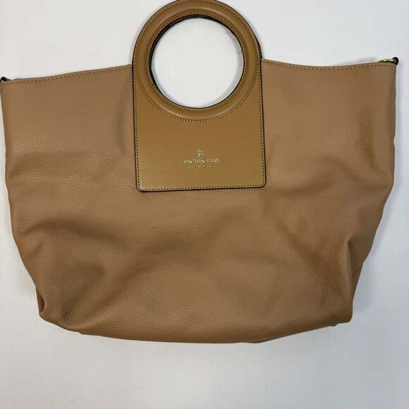 London Fog Handbags - London Fog Tan Hobo Bag Purse